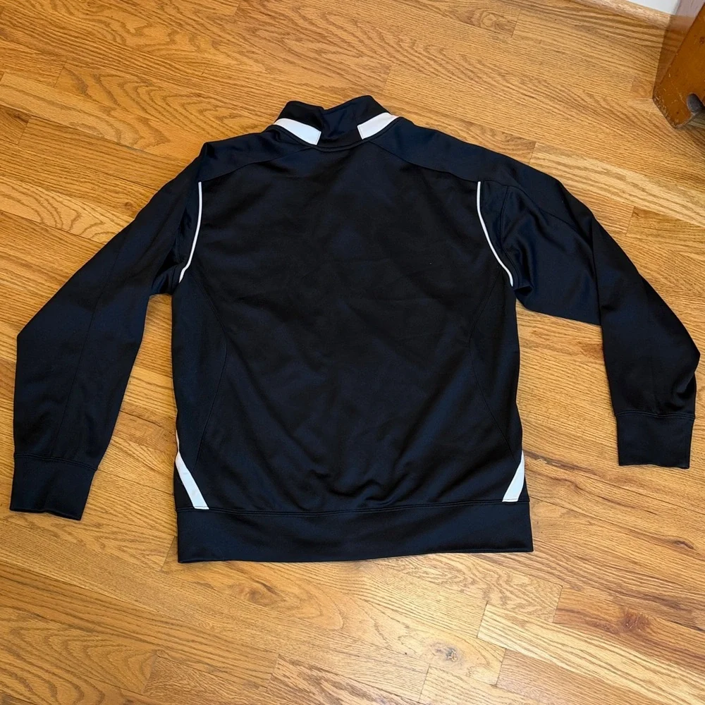 Nike Dri- Fit Vanderbilt Commodores Black and White Zip Up Jacket